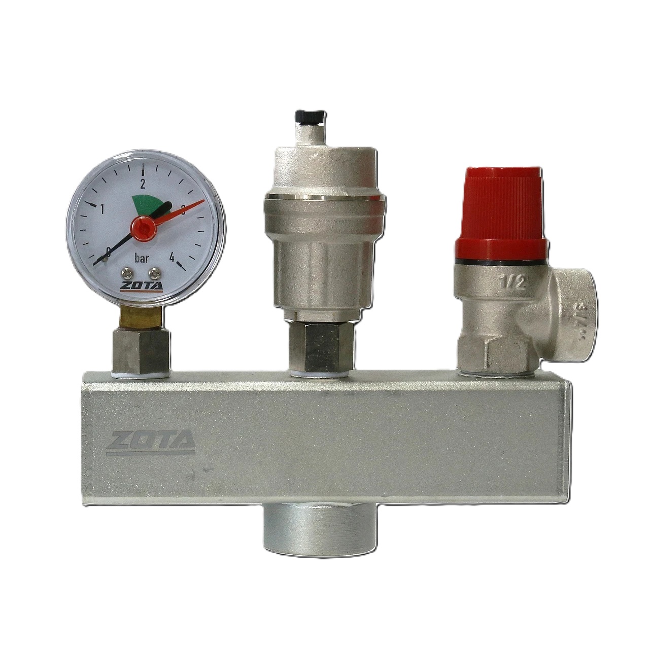 Группа безопасности котла 1" 3 bar ZOTA никель