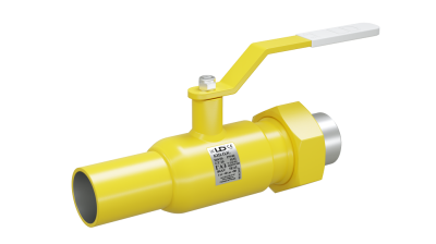 Кран шаровый LD КШЦК Gas 080/070.016.Н/П.02. (приварка/штуцер) из стали 20 Ду80/70 Ру1,6МПа