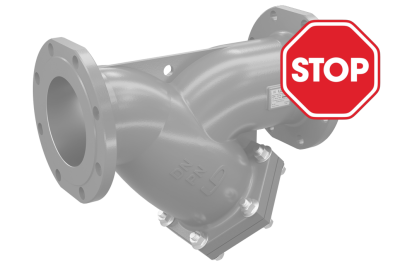 (СНЯТО С ПРОИЗВОДСТВА) Фильтр магнитный фланцевый LD ФМФ У-образный чугунный DN 65 PN 16