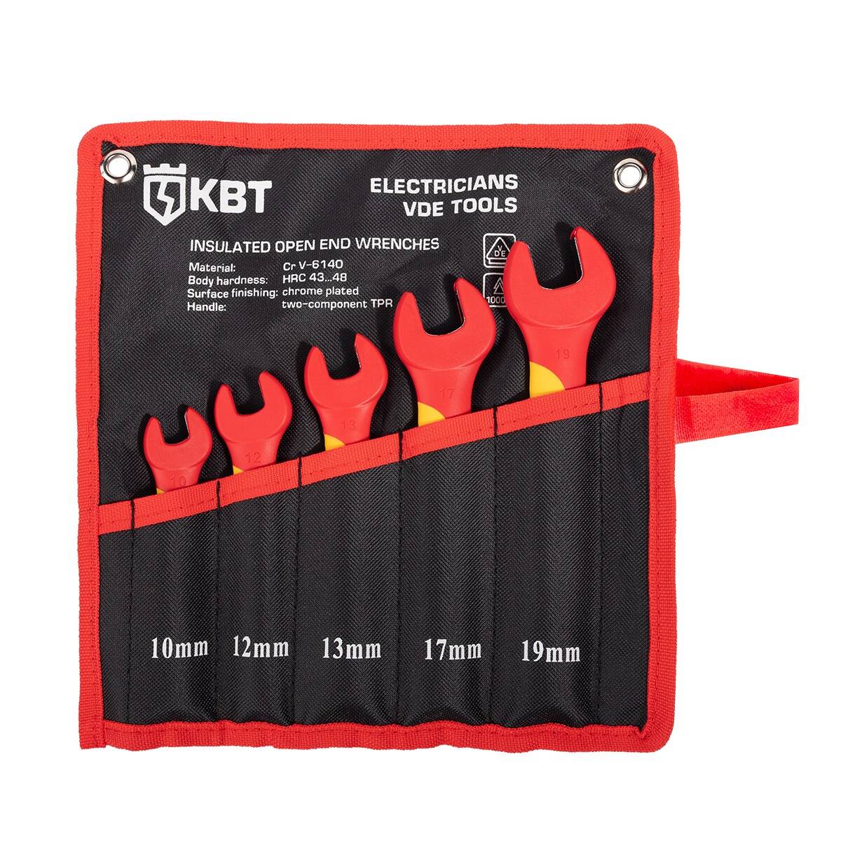 НИК-Р-05 серия ПРОФИ КВТ НИК-Р-05 серия ПРОФИ Набор диэлектрических однорожковых ключей