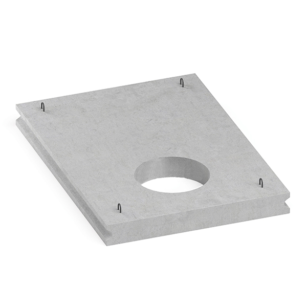 Плита перекрытия камер ВП-25-18 с отв.