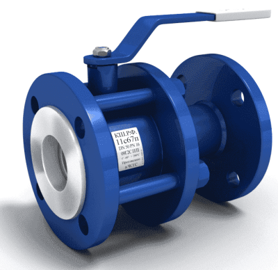 Кран шаровой разборный фланцевый 11с67п 09Г2С полнопроходной КШ.Р.Ф.032.040.03 DN32 PN40