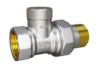 Клапан радиаторный настроечный LD Pride 59.20.В-ГШ.Н Ду20 Ру10 в упаковке