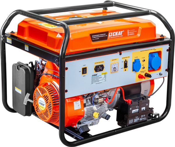 Установка генераторная бензиновая УГБ-9200ЕВ (пусковой ток до 20,6 кВт)