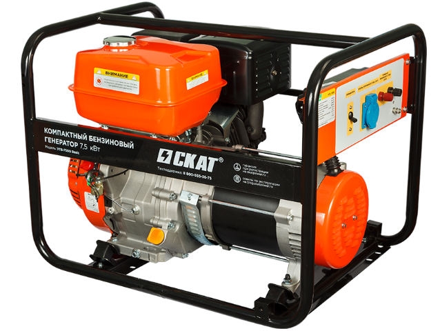 Установка генераторная бензиновая УГБ-7500 Basic
