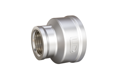 Муфта переходная LD Pride DN50х40 (2"ВР х 1 1/2"ВР) латунь никель в упаковке