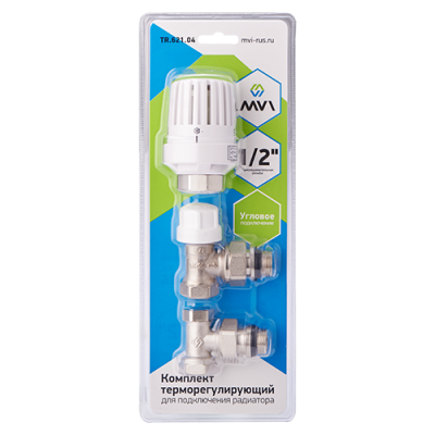 Комплект угловой 3 в 1 MVI 1/2"