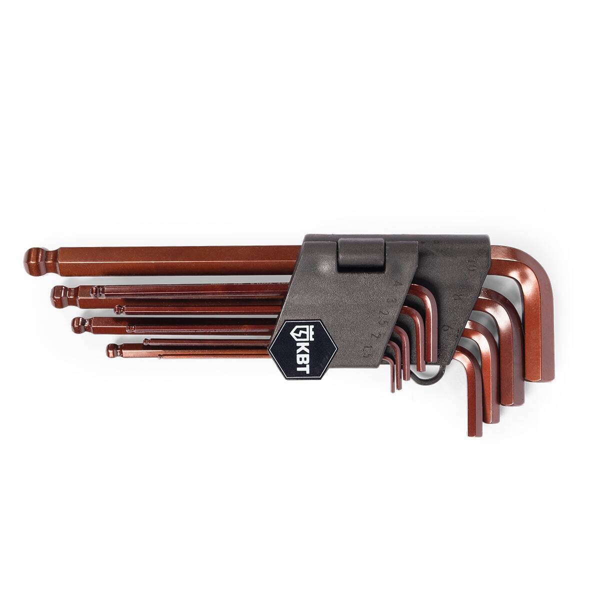 КШ-9-S2 серия KBT-PROFESSIONAL КВТ КШ-9-S2 серия KBT-PROFESSIONAL Набор шестигранных ключей с шаром
