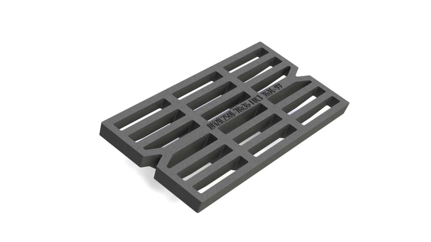 Чугунная решетка сливная для дождеприемника ДМ 2