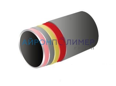 Труба стальная элекстросварная в 3-х слойной изоляции ВУС 1020х11,0