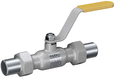 Кран шаровый LD КШЦШ из стали 20 Ду80/70 Ру2,5МПа