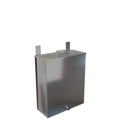 Бак "Комфорт" (AISI 201/1.0) навесной для печи 40л