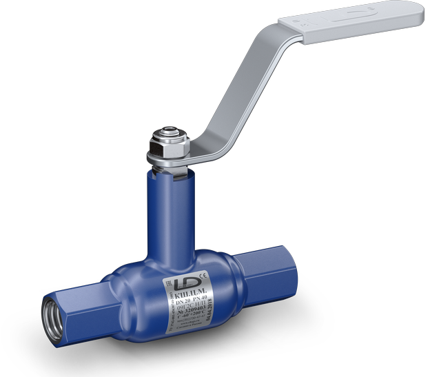 Кран шаровый LD КШЦМ из стали 12Х18Н10Т Ду40 Ру4,0МПа полнопроходной