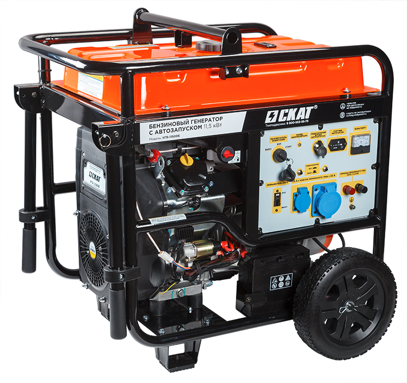 Установка генераторная бензиновая УГБ-11500Е