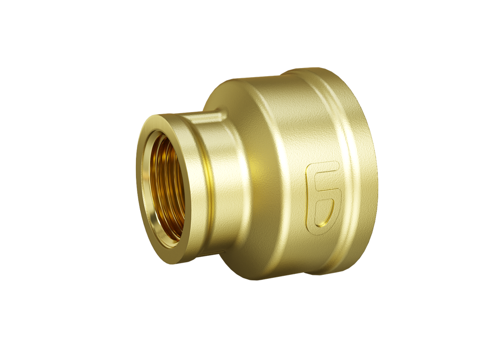 Муфта переходная LD Pride DN25х20 (1"ВР х 3/4"ВР) латунь с биркой