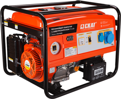 Установка генераторная бензиновая УГБ-7500Е