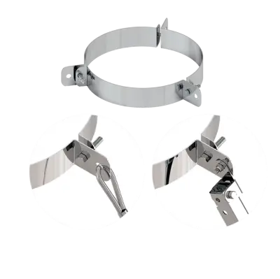 Хомут под растяжку составной (430) Ф250