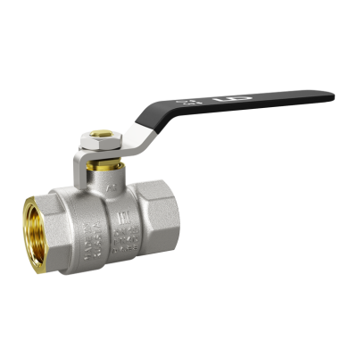 Кран шаровой латунный LD Pride 47.50.В-В.Р Ду 50 Ру 25 рычаг стальной с биркой