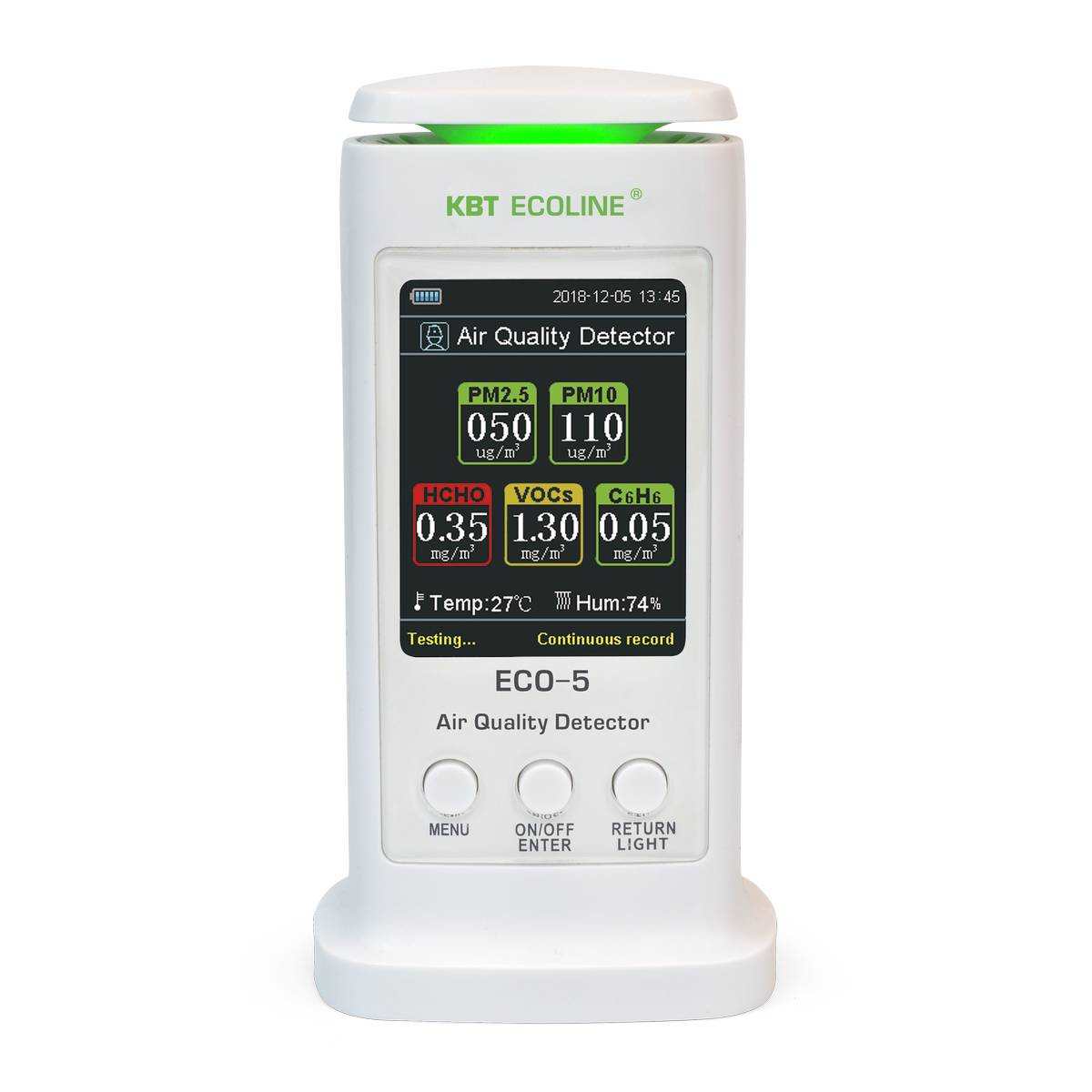ECO-5 серия ECOLINE КВТ ECO-5 серия ECOLINE Анализатор воздуха