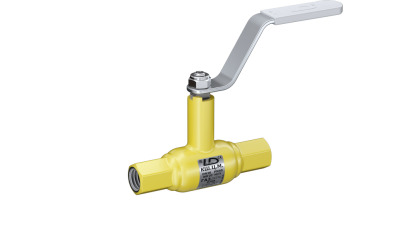 Кран шаровый LD КШЦМ Energy Gas 040.040.П/П.03. из стали 09Г2С Ду40 Ру4,0МПа