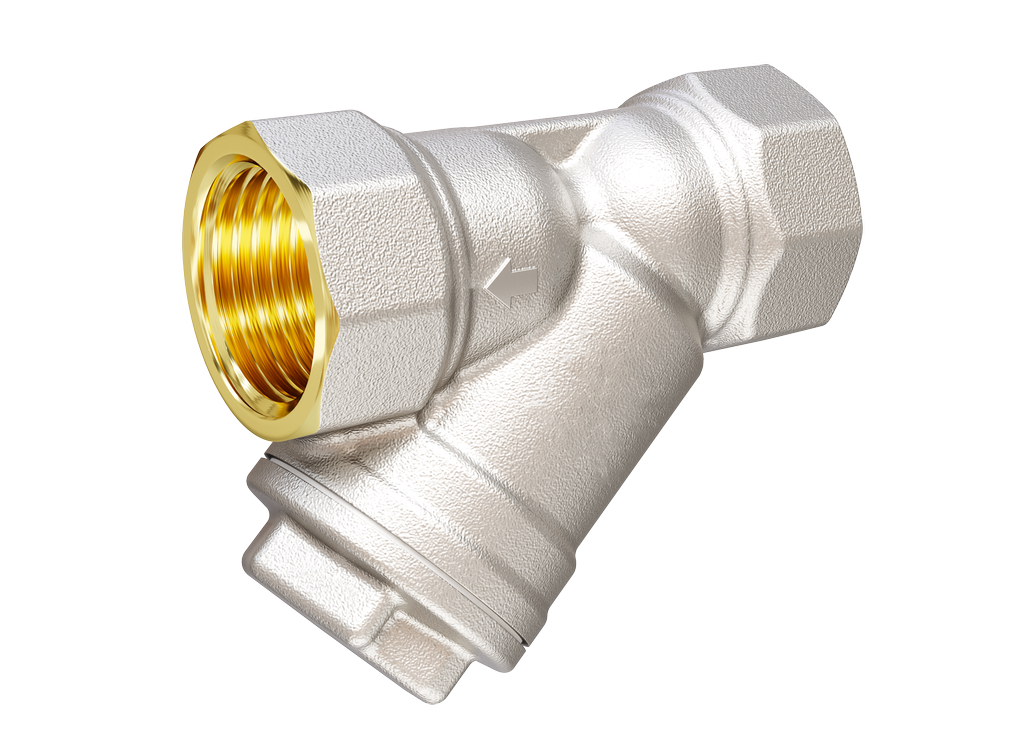 Фильтр косой латунный LD Pride 57.25.В-В Ду25 Ру40 с биркой