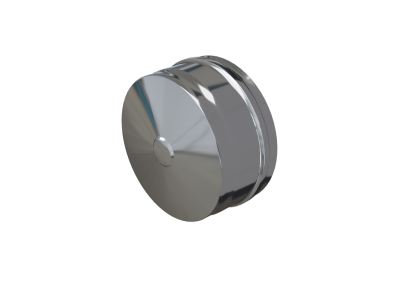 Заглушка внешняя д/трубы (430/0,5 мм) Ф160 (нижняя)